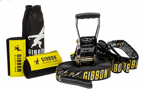 Слэклайн Gibbon Jibline 15 м + защита для дерева - Фото 1 большая