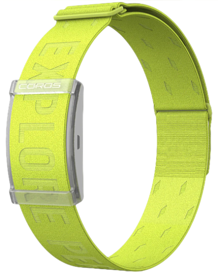 Датчик Coros Heart Rate Monitor Lime - Фото 3 большая