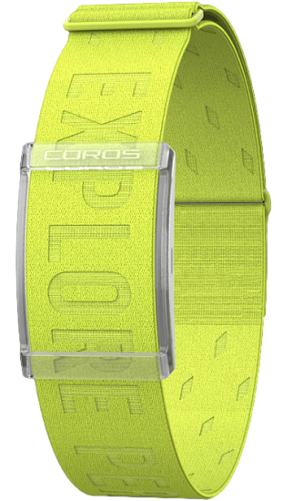 Датчик Coros Heart Rate Monitor Lime - Фото 4 большая