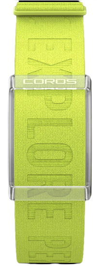 Датчик Coros Heart Rate Monitor Lime - Фото 5 большая