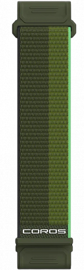 Нейлоновый ремешок Coros Vertix 2 Green - Фото 1 большая