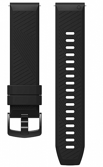 Силиконовый ремешок Coros Apex - 46 mm/Pro Black - Фото 1 большая