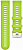 Ремешок Replica Straps Quick Release 22мм силиконовый Lime - Фото 1 малая