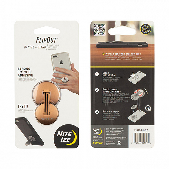 Подставка Nite Ize FlipOut Handle+Stand Bronze - Фото 1 большая