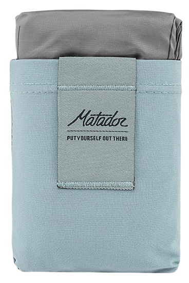 Покрывало Matador Pocket Blanket 4.0 с голубым чехлом - Фото 2 большая