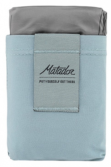 Покрывало Matador Pocket Blanket 4.0 с голубым чехлом - Фото 1 большая