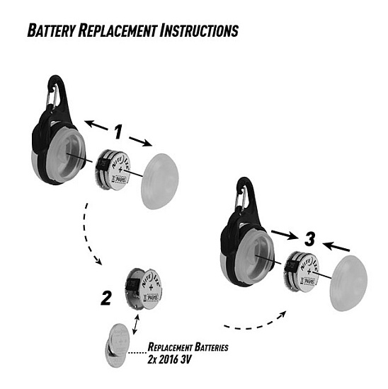 Светодиодный брелок NiteIze SpotLit™ Carabiner Light White - Фото 3 большая