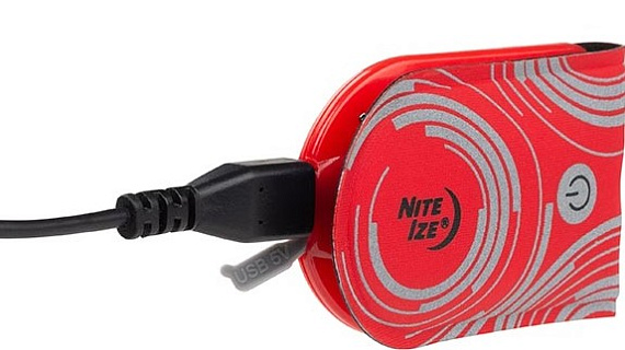 Светодиодный маркер Nite Ize TagLit Rechargeable Magnetic LED Red - Фото 5 большая