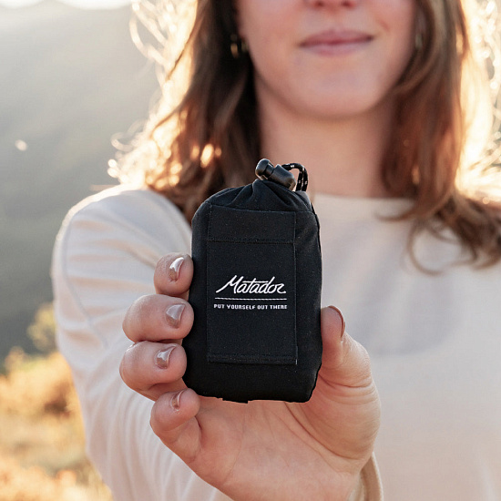 Покрывало Matador Pocket Blanket 4.0 с черным чехлом - Фото 3 большая