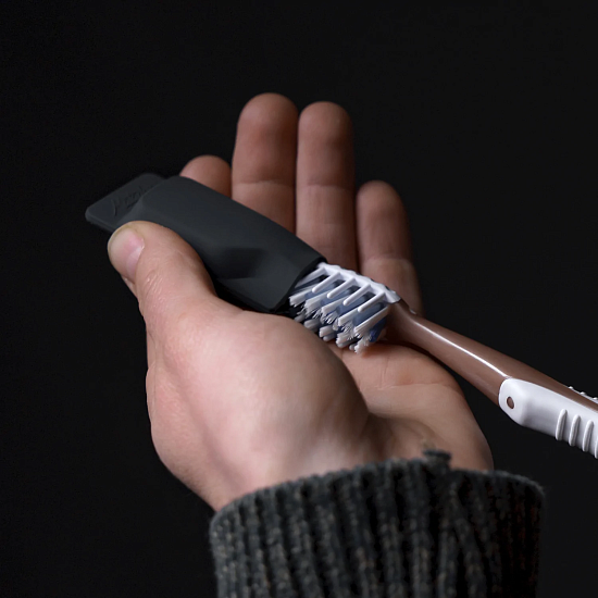 Колпачки защитные для зубных щёток Matador Toothbrush Caps (2 шт) черный/белый - Фото 7 большая