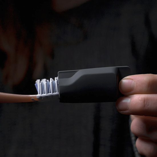 Колпачки защитные для зубных щёток Matador Toothbrush Caps (2 шт) черный/белый - Фото 8 большая