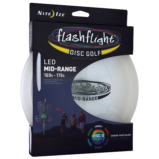 Летающий диск Nite Ize FlashFlight Golf Disc-MidRange - Фото 1 большая