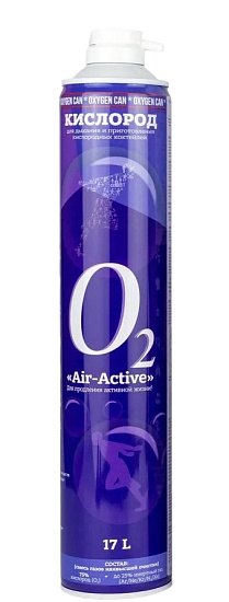 Кислородный баллон Тюменские аэрозоли Air-Active с активатором "Джуна" - Фото 1 большая