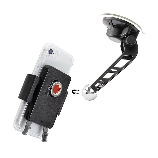 Магнитный держатель Nite Ize Steelie Squeeze Windshield Kit Multi - Фото 4 большая