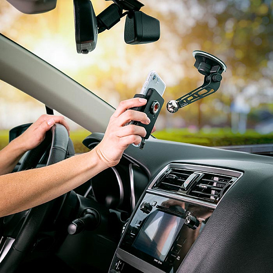 Магнитный держатель Nite Ize Steelie Squeeze Windshield Kit Multi - Фото 5 большая