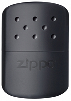 Каталитическая грелка Zippo анодированный алюминий с покрытием Black на 12ч Чёрный/Матовый