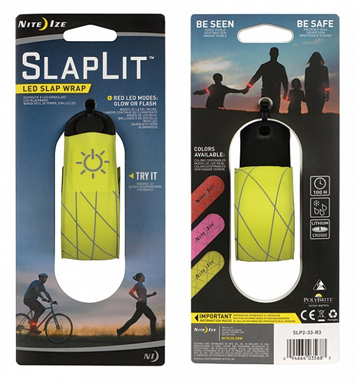 Светодиодный маркер Nite Ize SlapLit™ Neon Yellow - Фото 1 большая