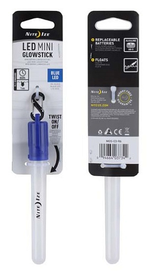 Светодиодный маркер Nite Ize Mini Glowstick Blue - Фото 1 большая