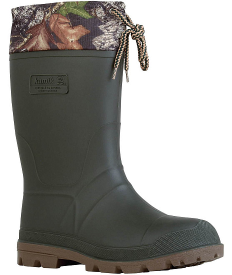 Резиновые сапоги мужские Kamik Icebreaker Camo - Фото 1 большая