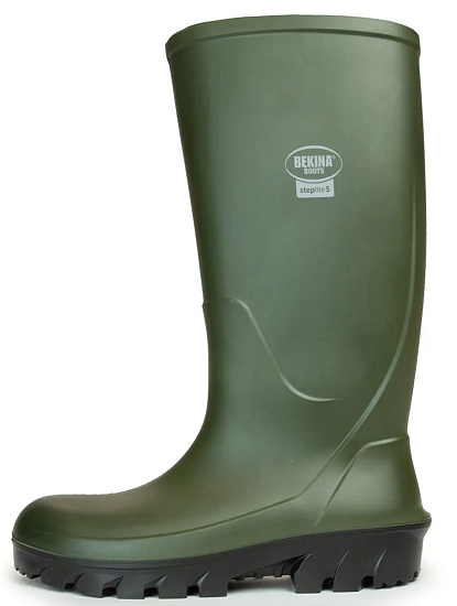 Сапоги Bekina Steplite S O4 FlexGrip Green/Black - Фото 4 большая