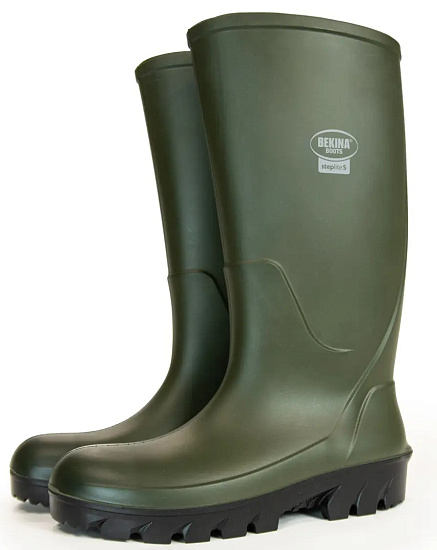 Сапоги Bekina Steplite S O4 FlexGrip Green/Black - Фото 5 большая