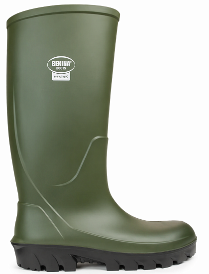 Сапоги Bekina Steplite S O4 FlexGrip Green/Black - Фото 1 большая