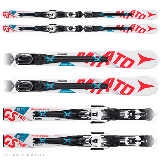 Детские горные лыжи Atomic REDSTER FIS DOUBLEDECK GS JR - Фото 2 большая