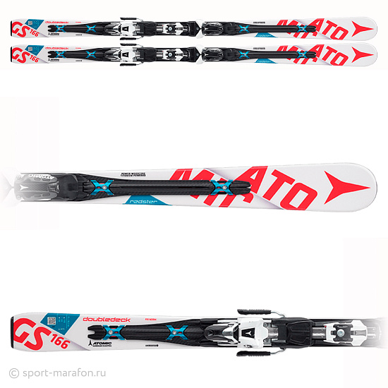 Детские горные лыжи Atomic REDSTER FIS DOUBLEDECK GS JR - Фото 4 большая