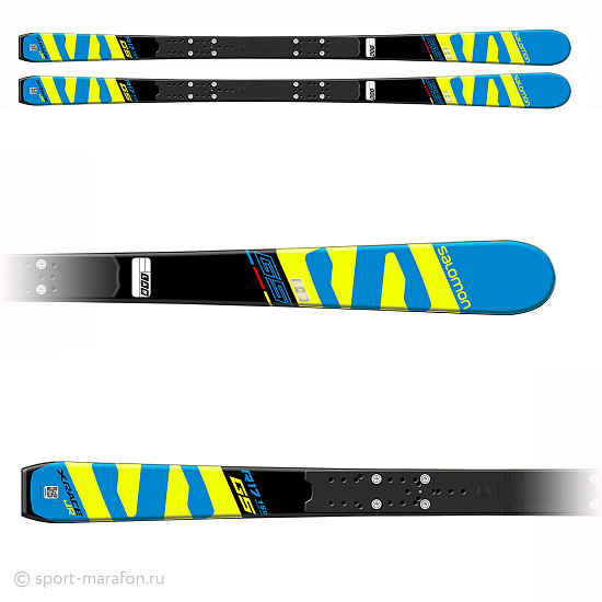 Детские горные лыжи Salomon Skis Lab X-Race Gsjr 18 - Фото 4 большая