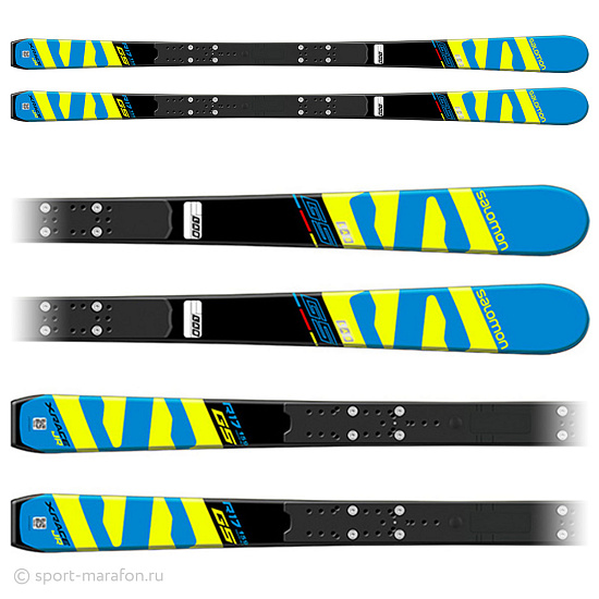 Детские горные лыжи Salomon Skis Lab X-Race Gsjr 17 - Фото 2 большая