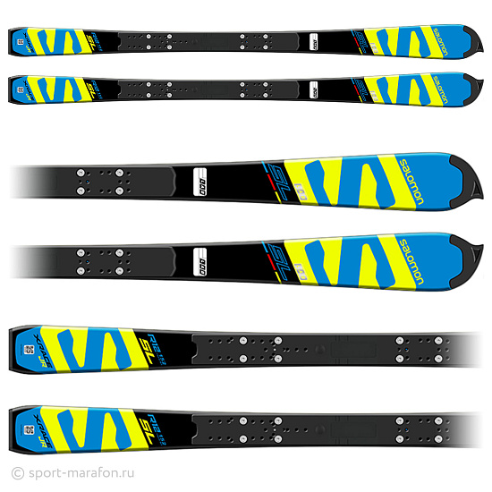 Горные лыжи детские Salomon SKIS LAB X-RACE SLjr 12 - Фото 2 большая
