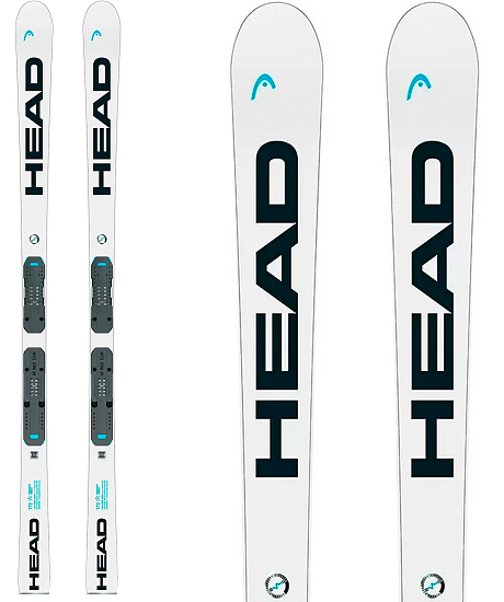 Горные лыжи детские Head WCR e.GS Rebel Team RP WCR T White/Black - Фото 1 большая