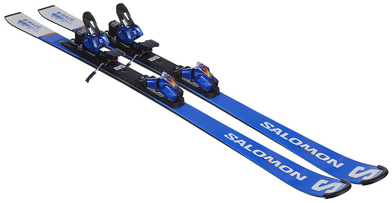 Горные лыжи детские Salomon T S/Race Fis Sl Jr 145-152 с креплениями Icon - Фото 3 большая