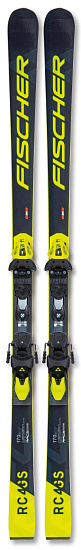 Горные лыжи детские Fischer Rc4 Worldcup Gs Jr. M/O-Plate - Фото 1 большая
