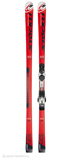 Горные лыжи Stockli Laser GS FIS с креплениями N Z10 - Фото 1 большая
