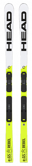 Горные лыжи Head Wc Rebels E.Gs Rd Team Sw Rp Wcr T White/Neon Yellow - Фото 1 большая