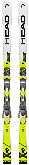 Горные лыжи Head WC Rebels iGS RD Team SW JRP RDX White/Yell с креплениями Evo 9 AC Jr. Race 78 [J] - Фото 1 большая