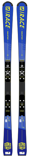 Горные лыжи детские Salomon I S/Race Pro Sl+P8 - Фото 1 большая