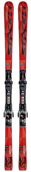 Горные лыжи Stockli Laser GS FIS RSP с креплениями R16i - Фото 1 большая