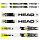 Горные лыжи Head SG 185 JRP RDX White/Black - Фото 2 малая