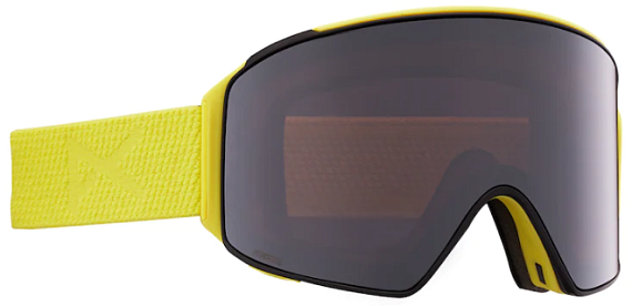 Горнолыжная маска Anon M4 Cylindrical Lemon/Prcv Sun Onyx - Фото 1 большая