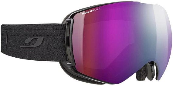 Горнолыжная маска Julbo Lightyear Reactiv 0-4 High Contrast Black - Фото 7 большая