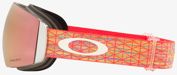Горнолыжная маска Oakley Flight Deck M Freestyle Collection Strap/Prizm Rose Gold - Фото 4 большая