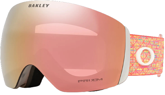 Горнолыжная маска Oakley Flight Deck L Freestyle Collection Strap/Prizm Rose Gold - Фото 1 большая