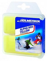 Парафин Теплый Holmenkol Alphamix Yellow 2x35г