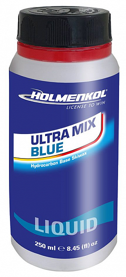 Жидкий парафин Holmenkol Холодный Ultramix Blue Liquid - Фото 1 большая