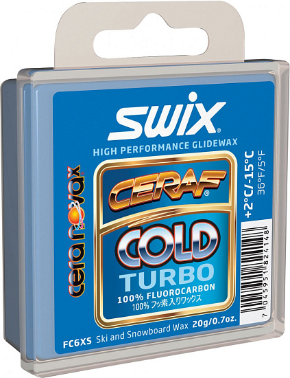Прессовка Swix Cera F Cold Turbo +2C / -15C - Фото 1 большая