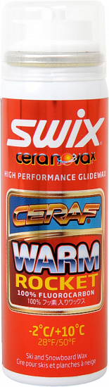 Спрей Swix Cera F Rocket Warm +10C / -2С - Фото 1 большая
