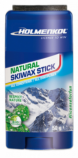 Универсальная лыжная мазь Holmenkol Natural Skiwax Stick - Фото 1 большая