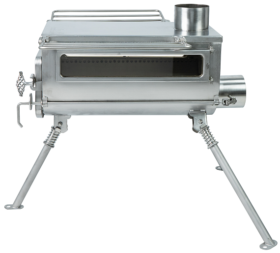 Печь Winnerwell Woodlander Plus Double View External Air Medium - Фото 2 большая